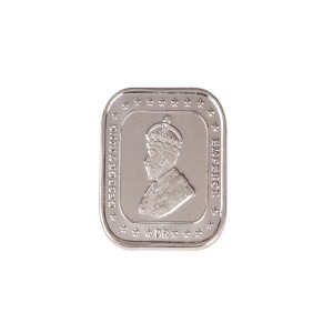 20 Grams King Emperor  Square Coin
