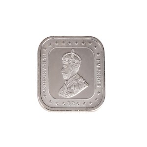 100 Grams King Emperor  Square Coin
