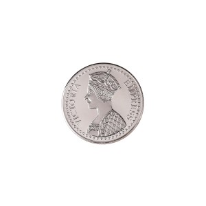 100 Grams Queen Victoria Round Coin